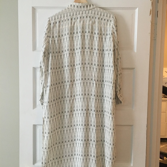 MANGO Long Shirt in White Size US4 - Picture 2 of 8